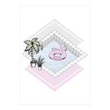 Flamingo's Paradise (Print Only) thumbnail