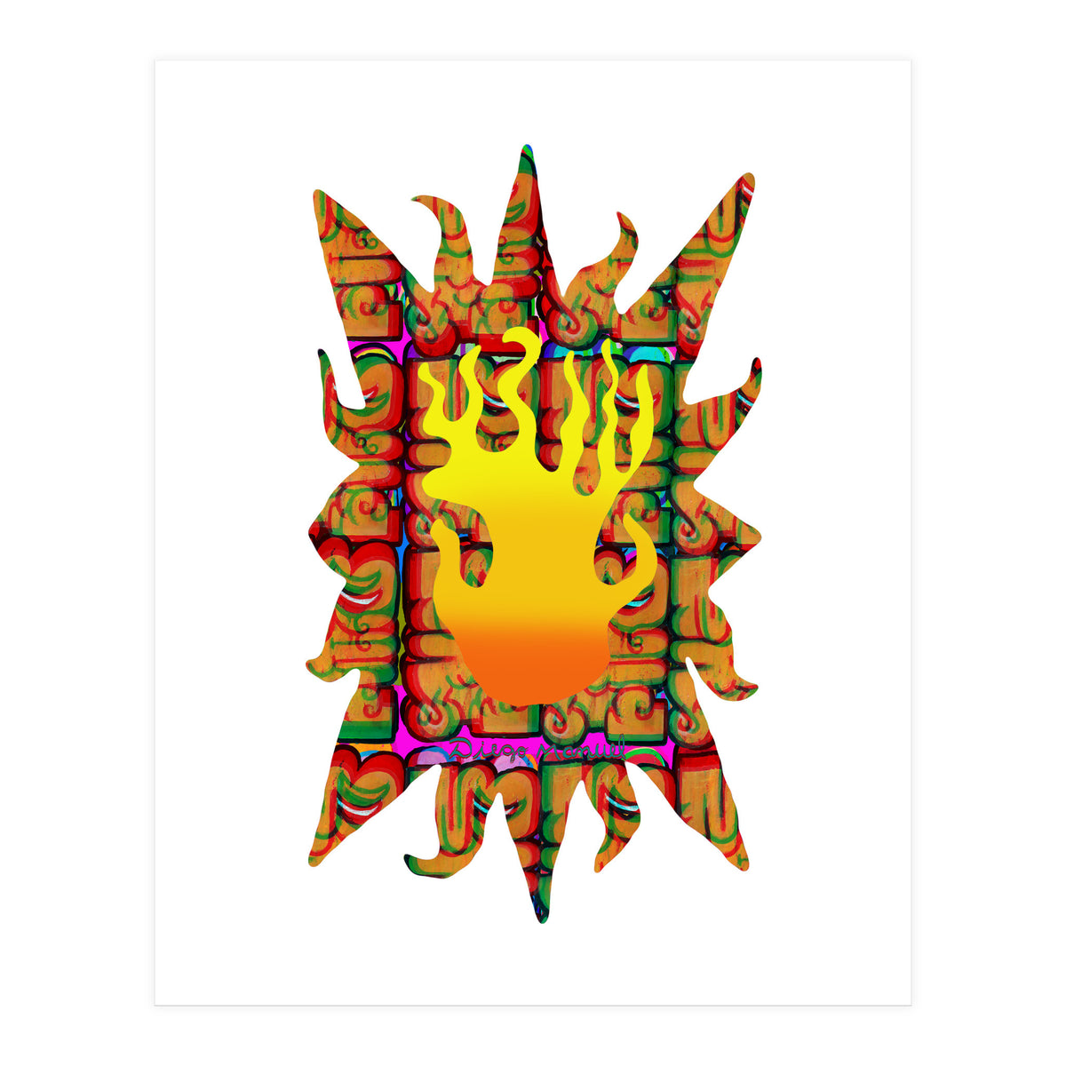 Fuego 6 Copia (Print Only)