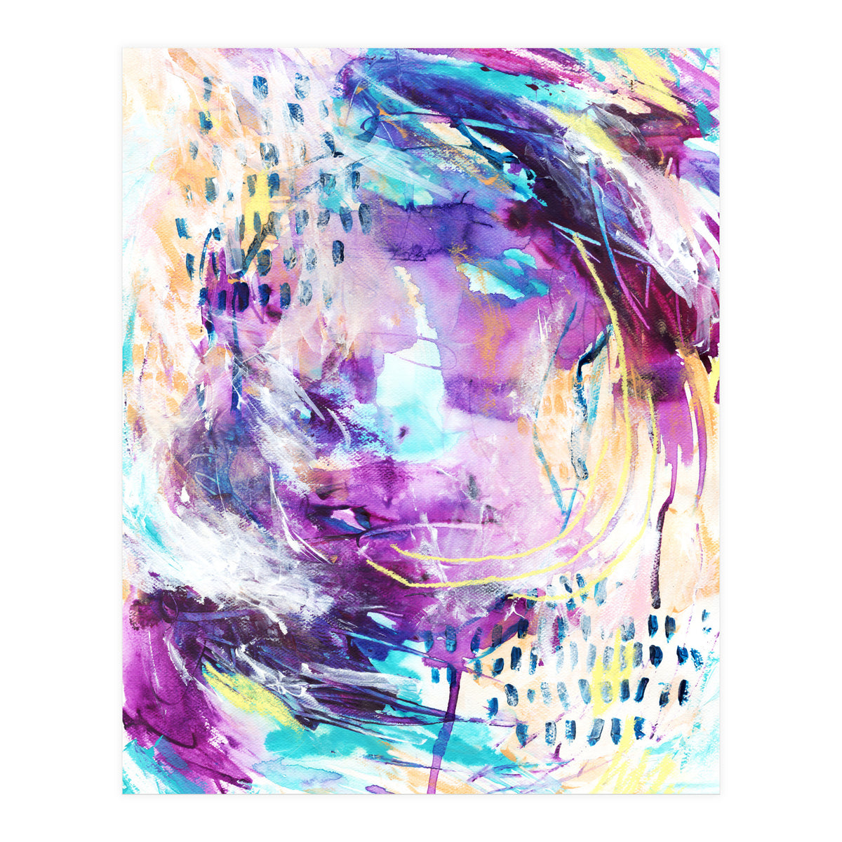 Dancing Of Grapes 1 (Print Only)