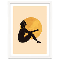 Woman And The Moon II