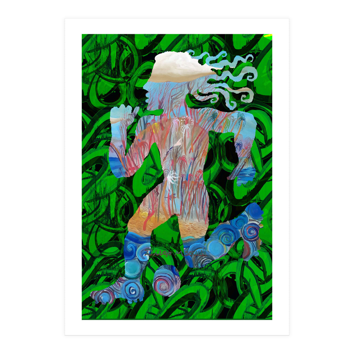 Jugador Nuevo 4 (Print Only)