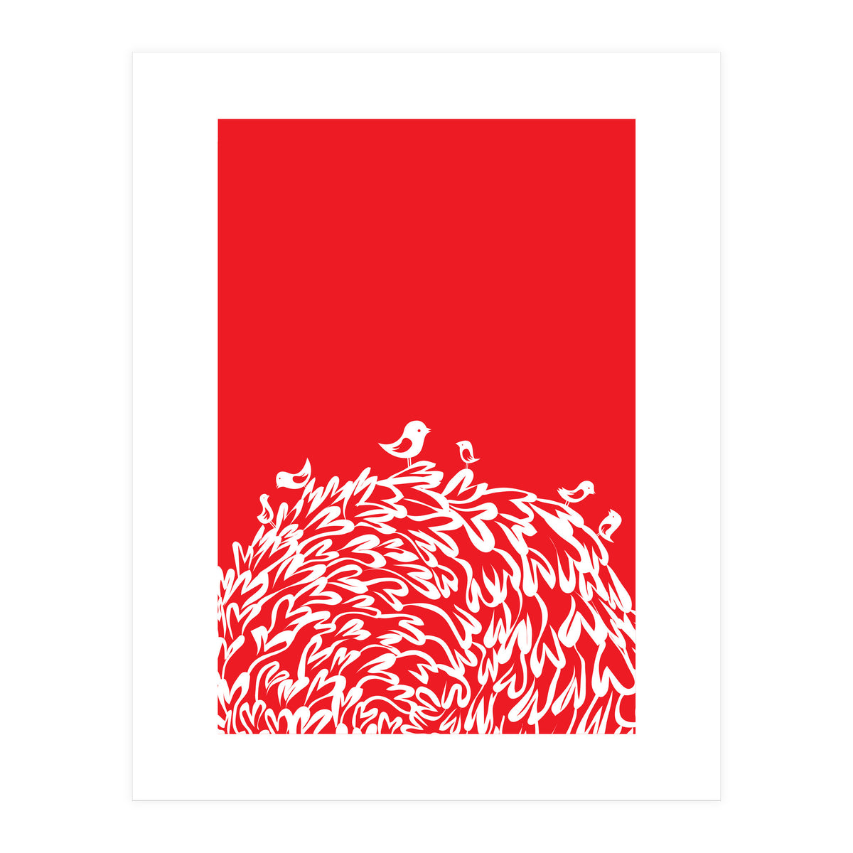 Red Bird (Print Only)