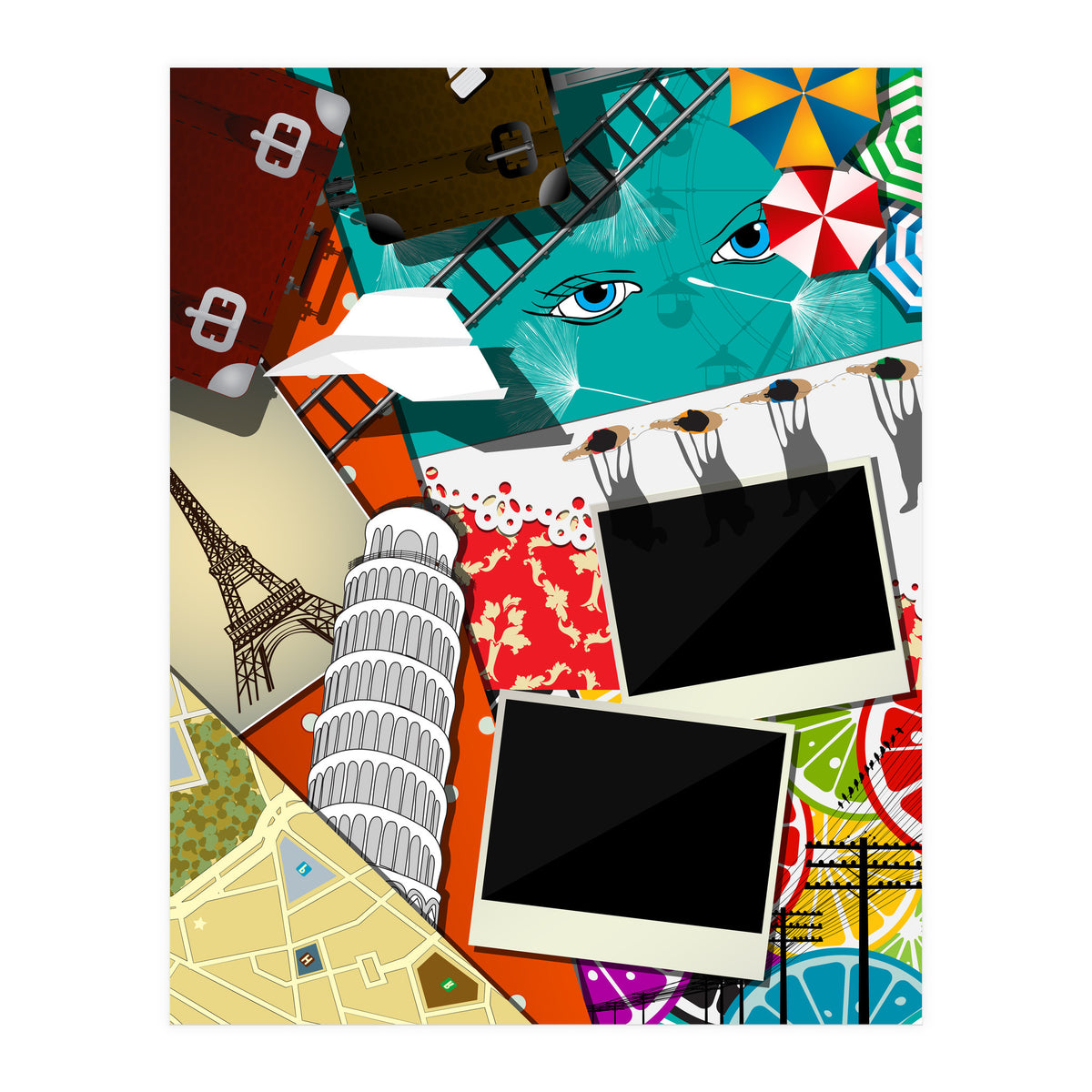 Travel Collage (Print Only)