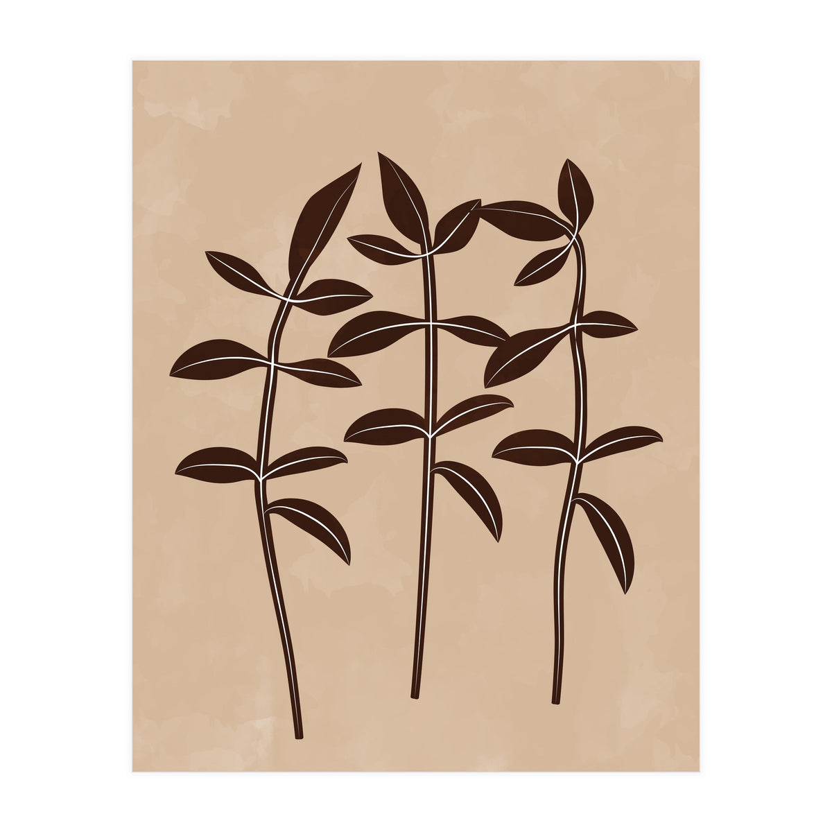 Boho Botanical Leaves (Print Only)
