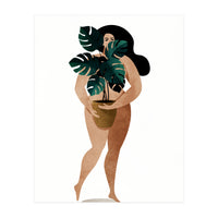 Nude With Plant (Print Only)