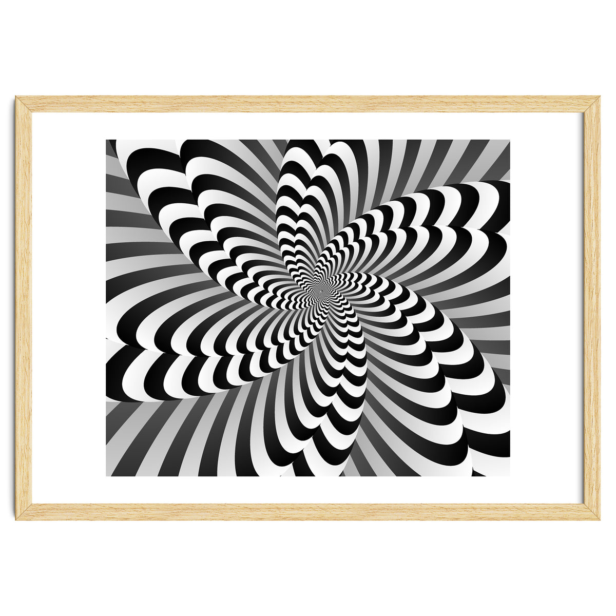 Abstract Optical Illusion