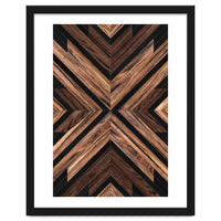 Urban Tribal Pattern No.3 - Wood