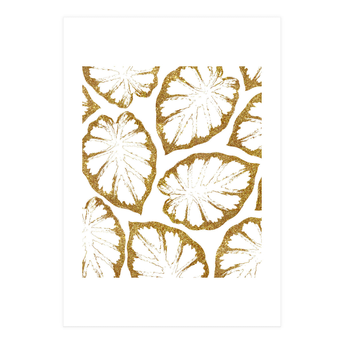 Monstera Gold (Print Only)