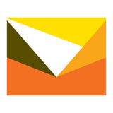 Geometric Shapes No. 58 - yellow & orange (Print Only) thumbnail