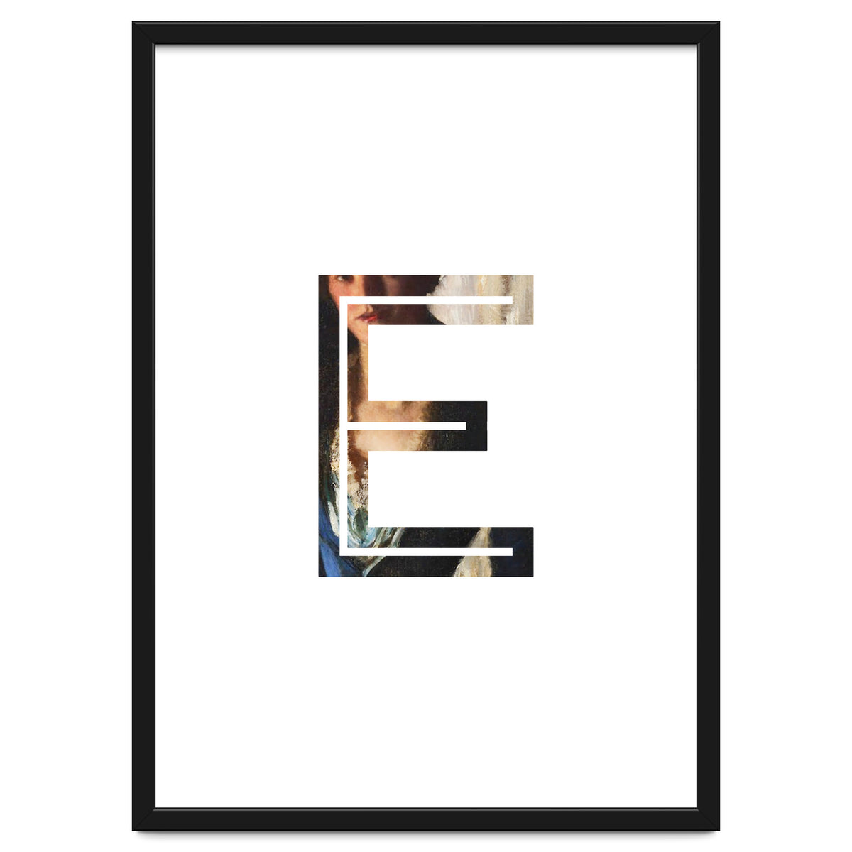 Letter E - (Impress)