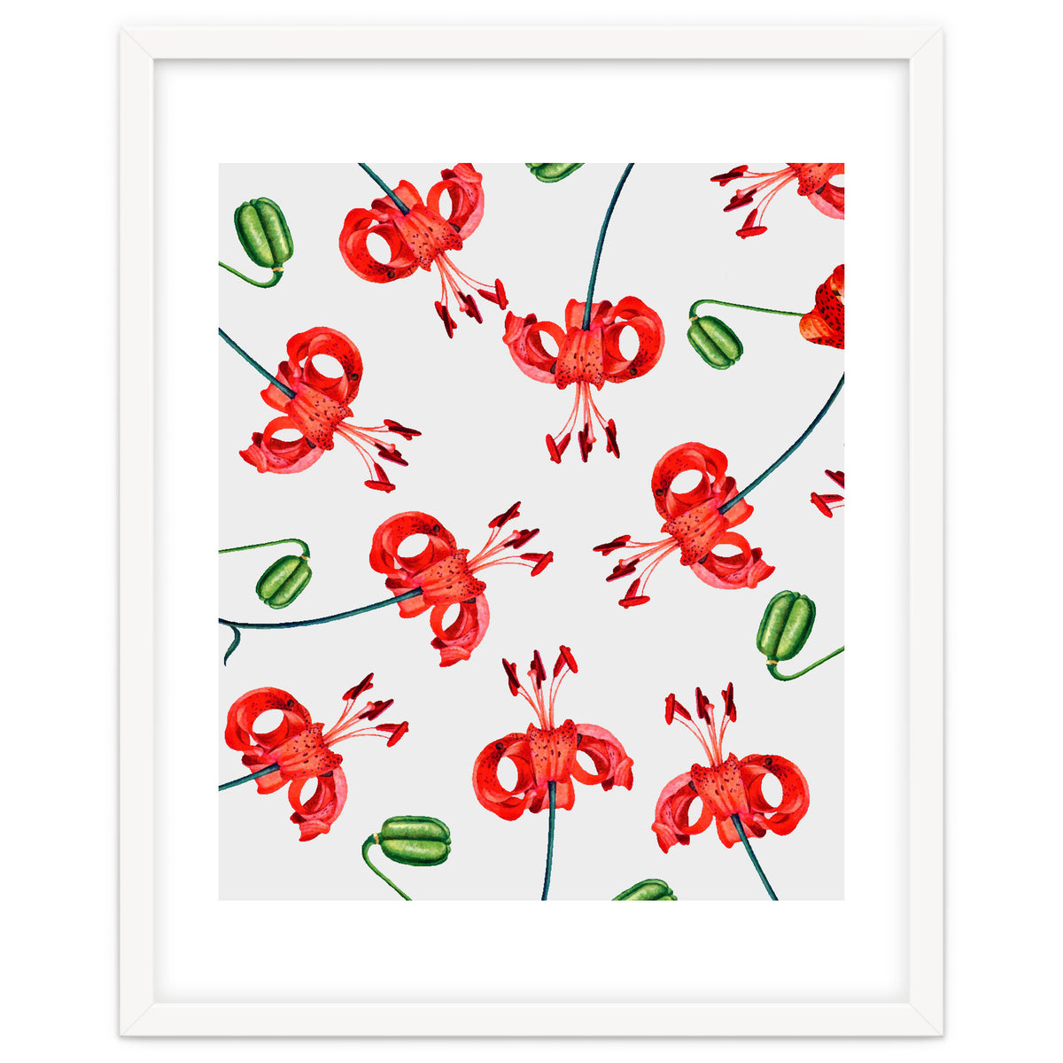 Exotic Floral Pattern