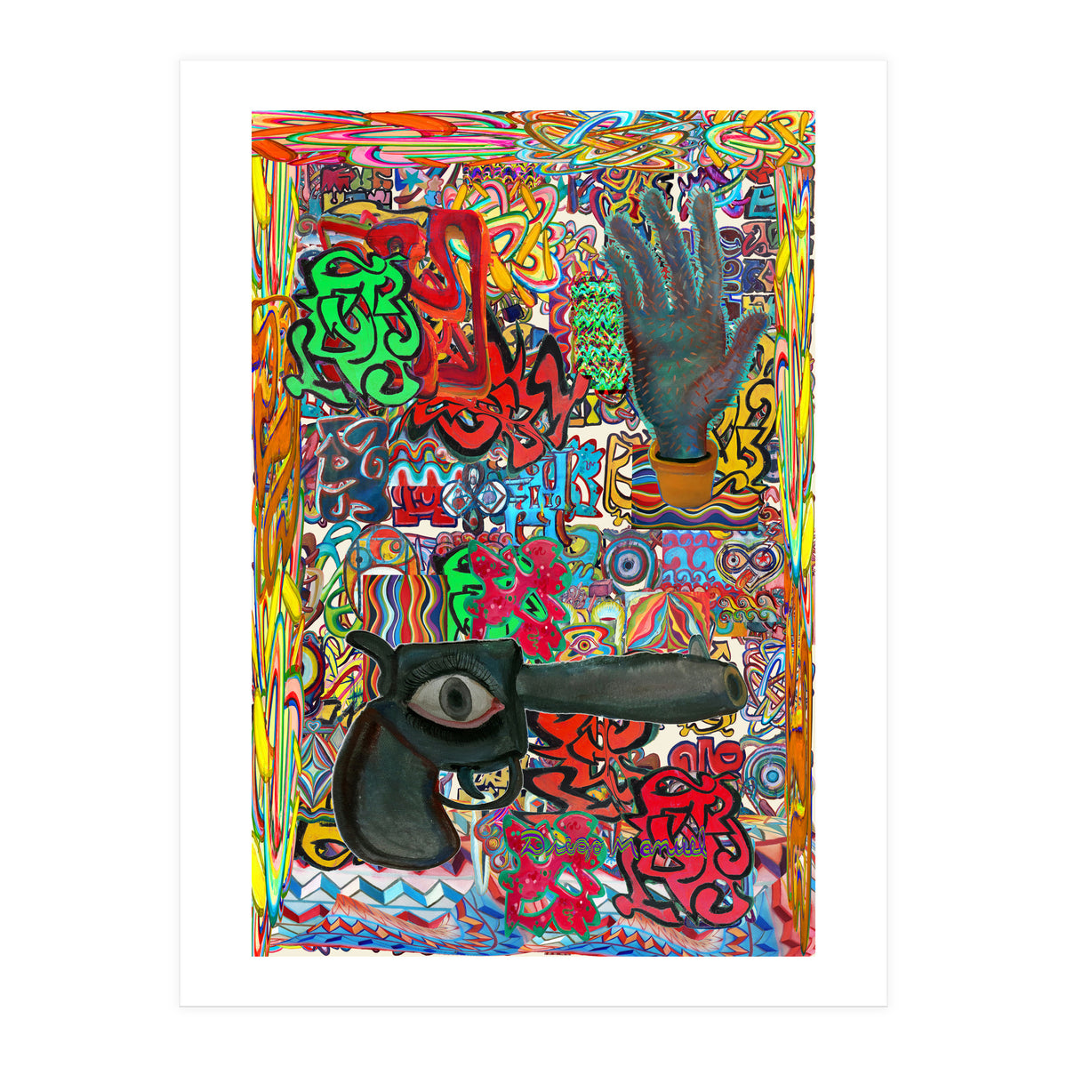 Oficina Del Cobrador 16 (Print Only)