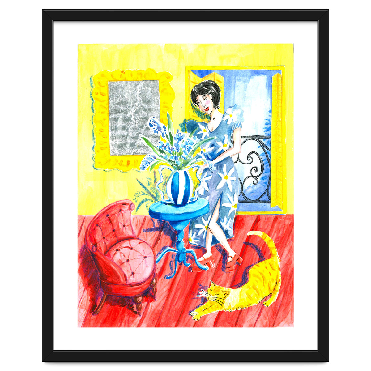 Fanny In The Living Room