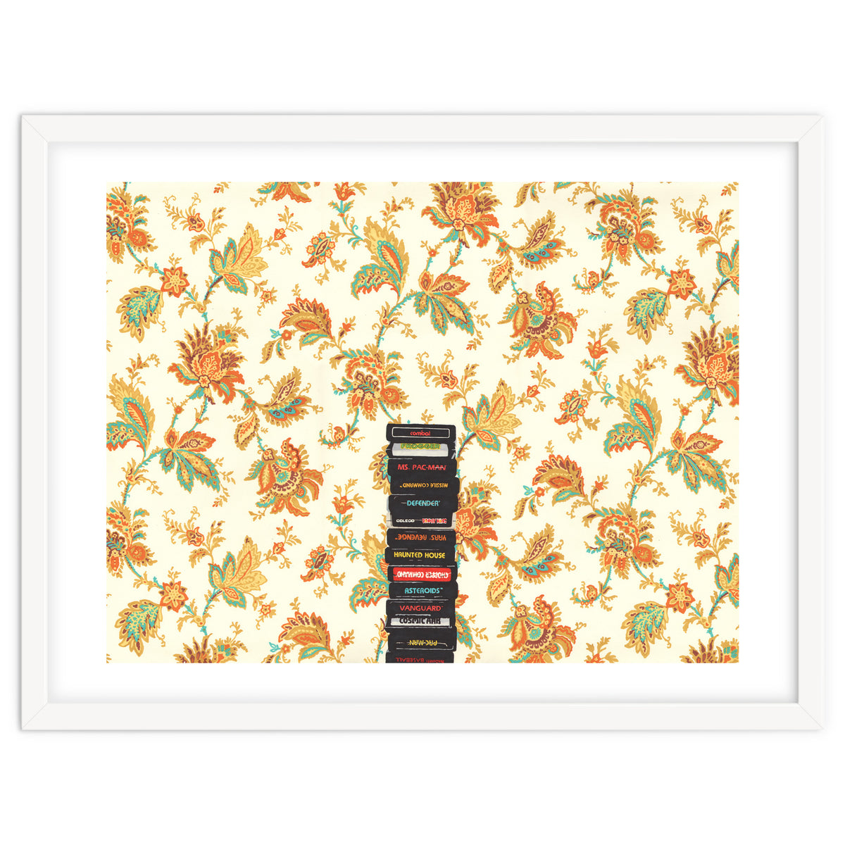 Atari & Flower Wallpaper