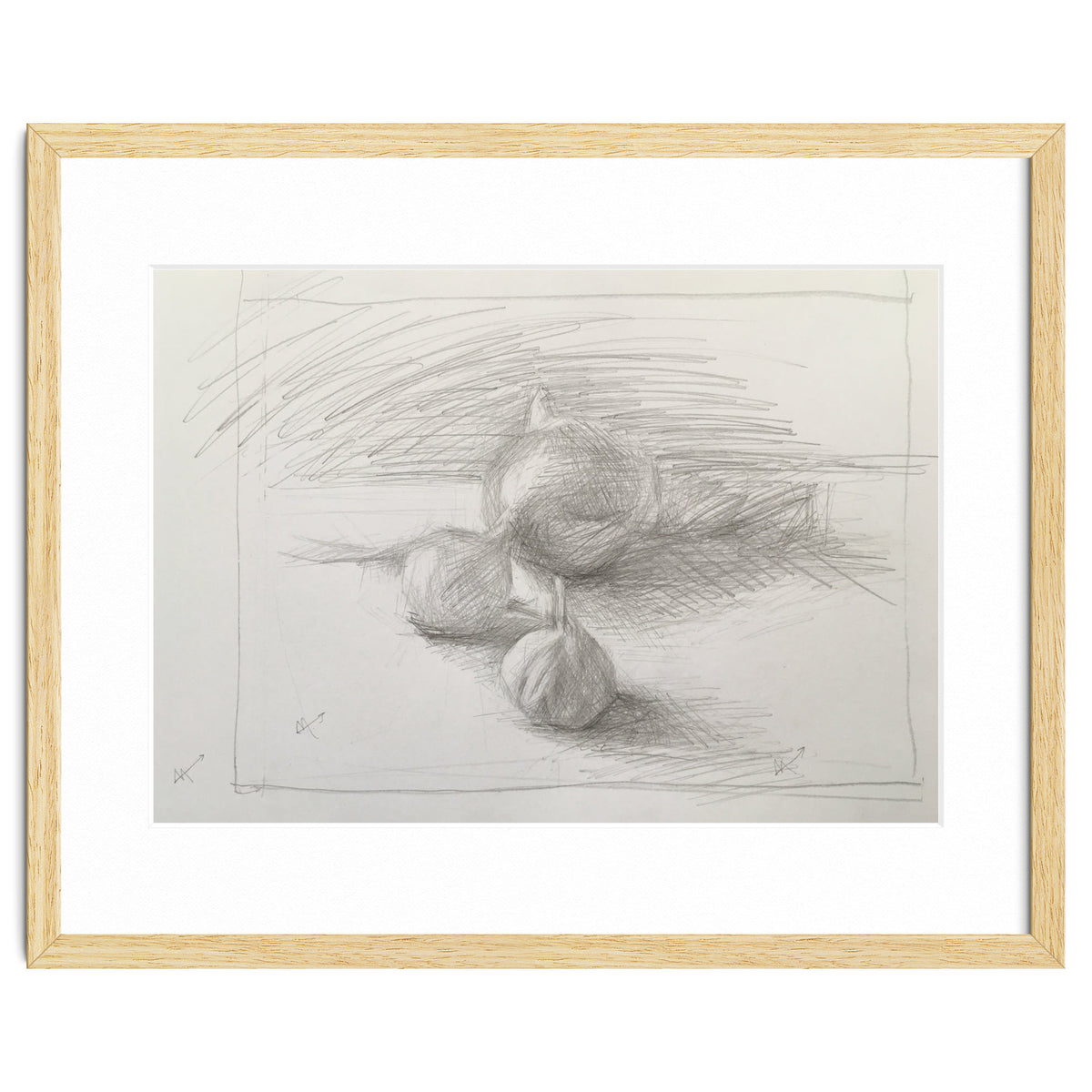 Still Life with Three Veg