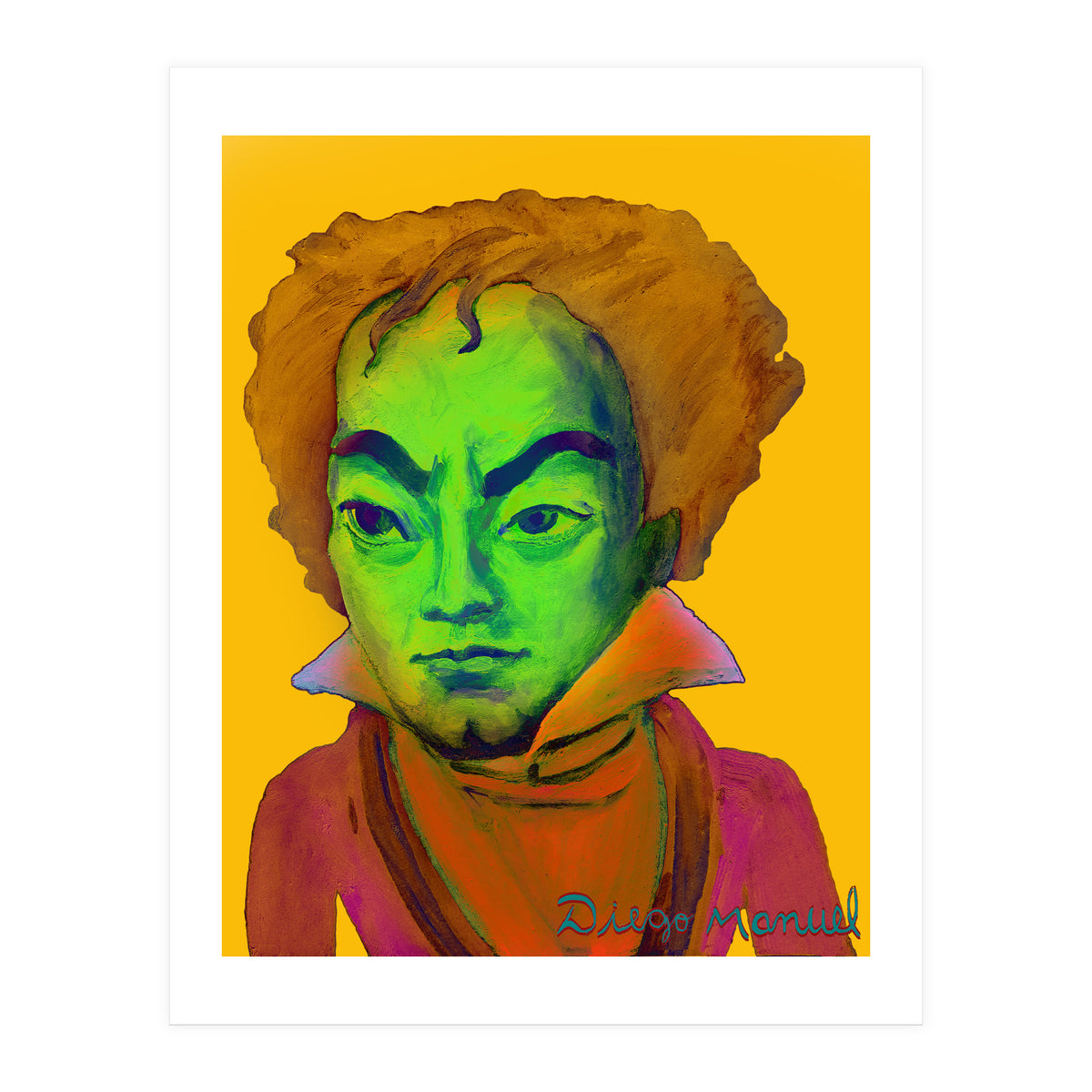 Beethoven Multicolor 4 (Print Only)