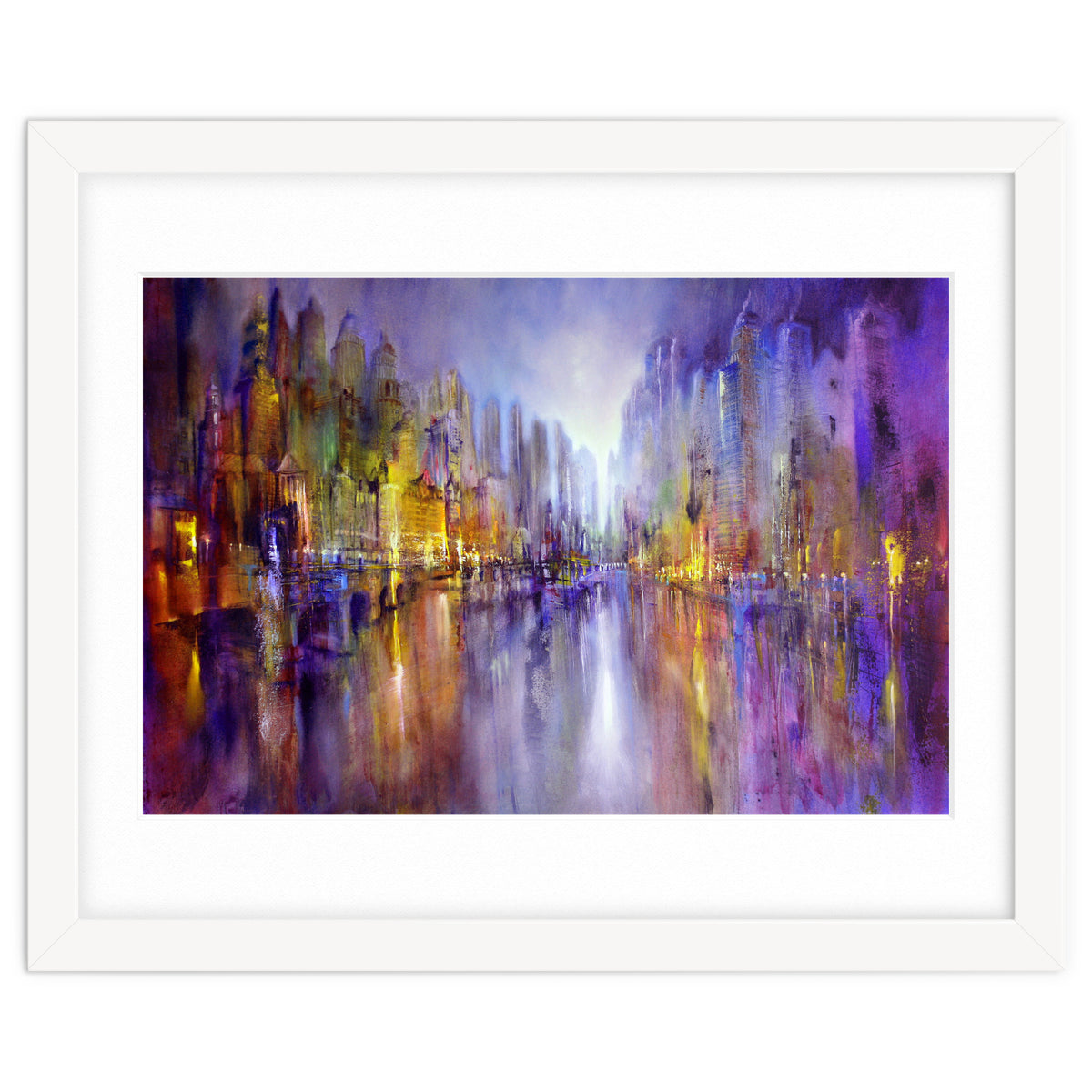 Stadt Am Fluss - city on the riverside