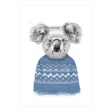 Winter Koala (Print Only) thumbnail