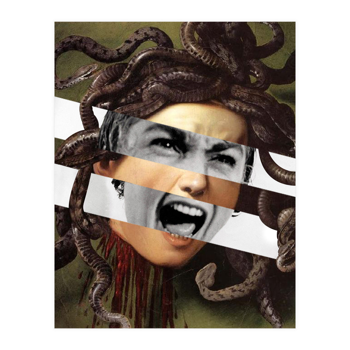 Caravaggio's Medusa & Psycho (Print Only)
