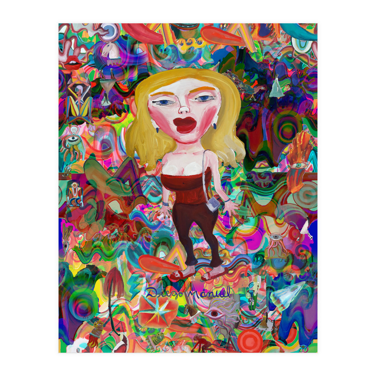 Graffitis 2021 Tapiz 51 (Print Only)