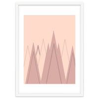 Pink mountains