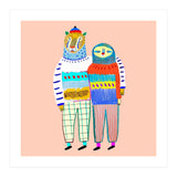 Leopard and Sloth Friends (Print Only) thumbnail