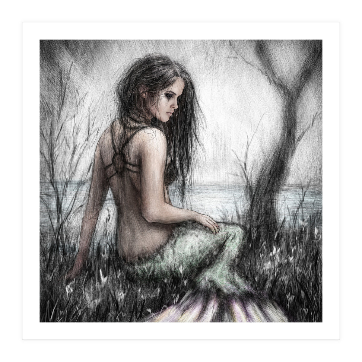 Mermaid's Rest (Print Only)