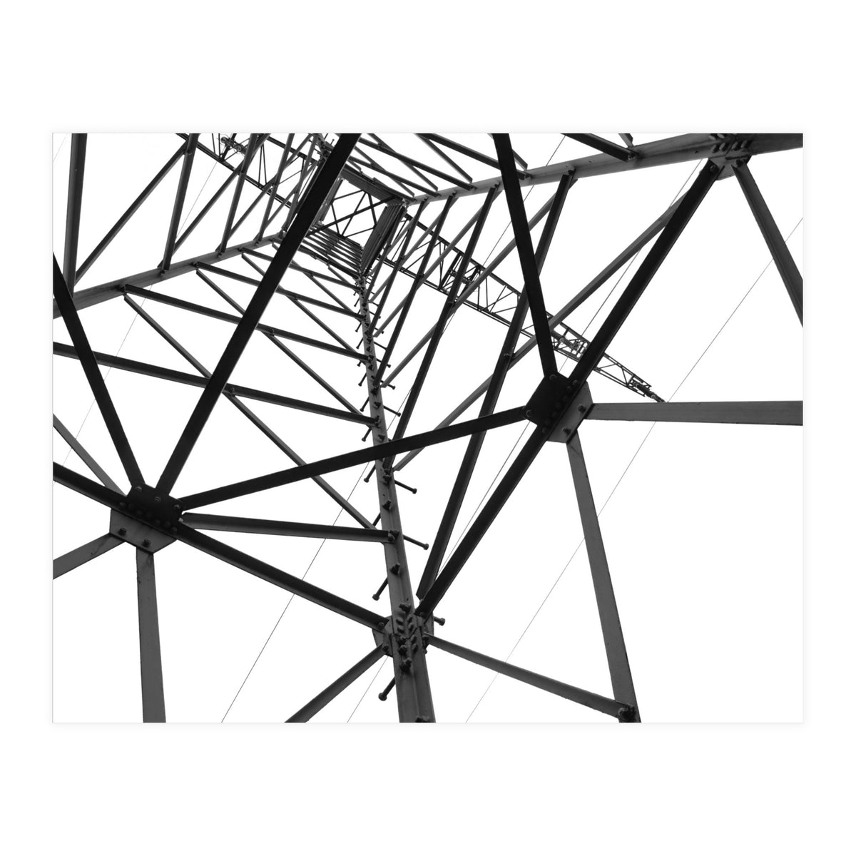 Electric Tower Inside, Industrial Germany (Print Only)