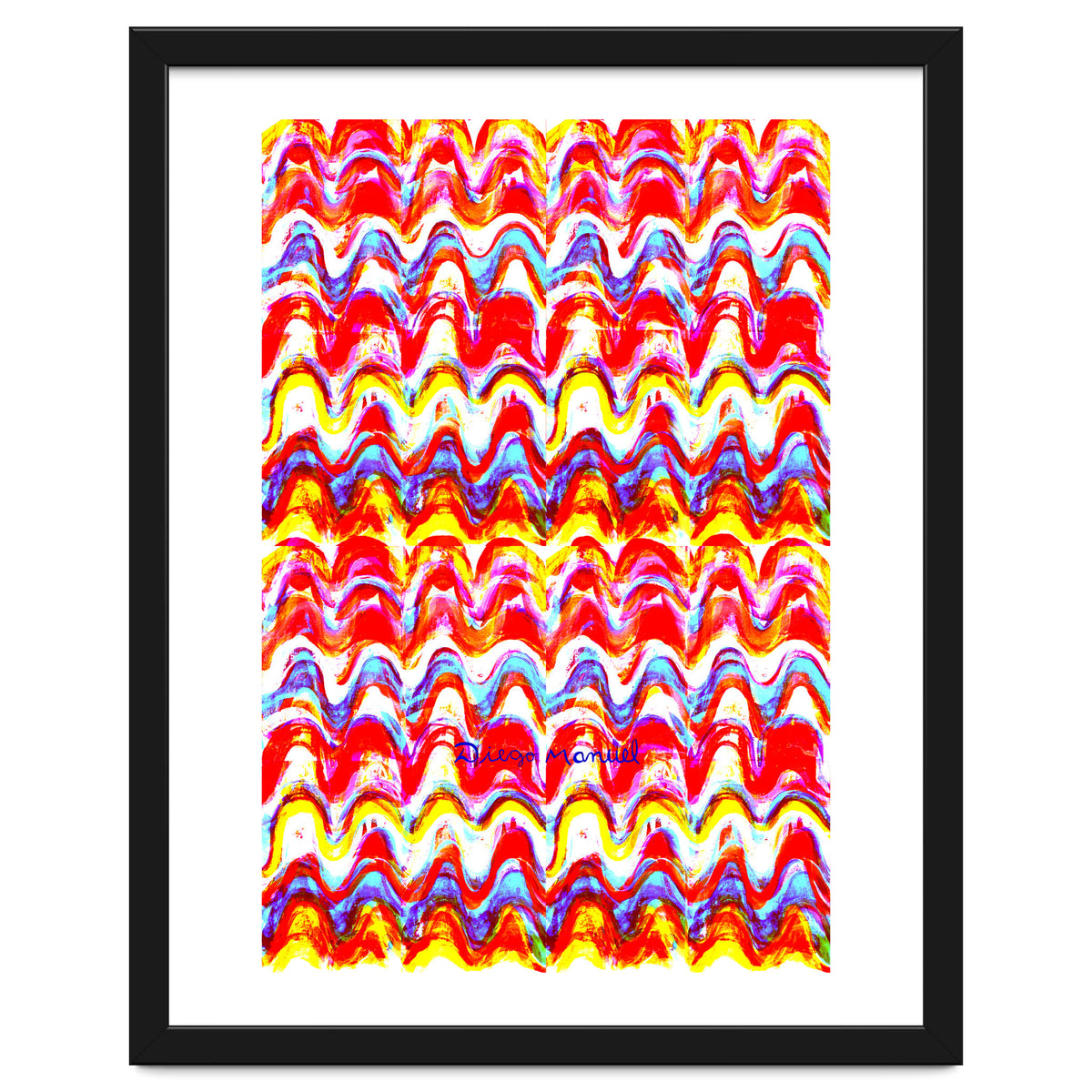 Pop abstract color full