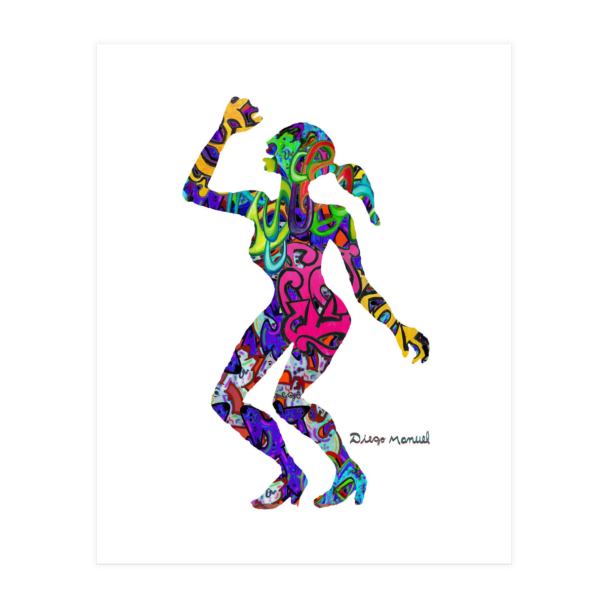 Dance Girl 28  (Print Only)
