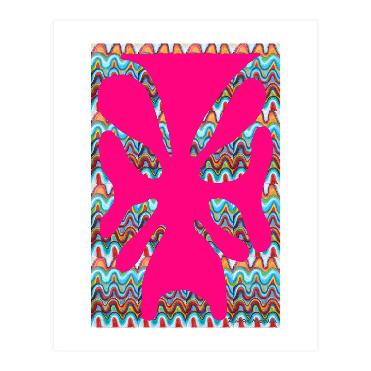 Pop Abstract 2023 Tapiz 3 (Print Only)