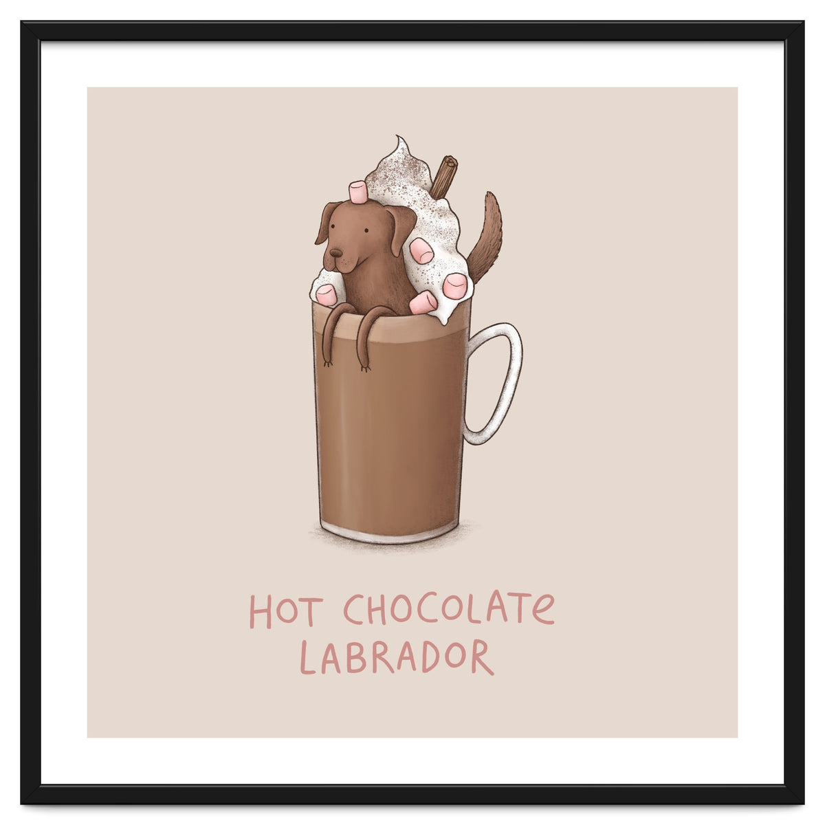 Hot Chocolate Labrador
