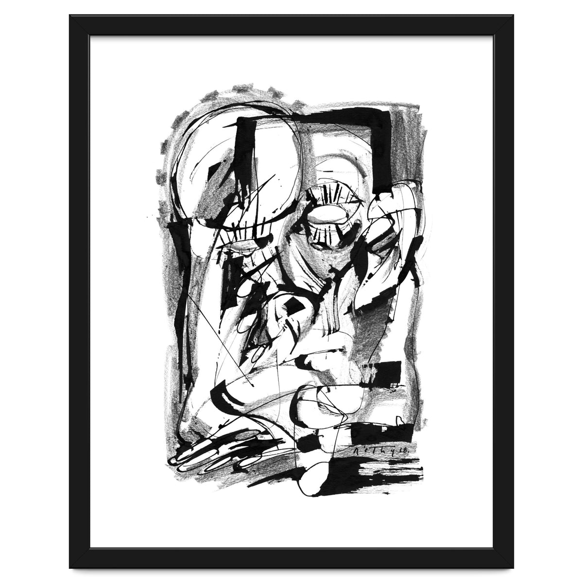 Power of the Mind - b&w