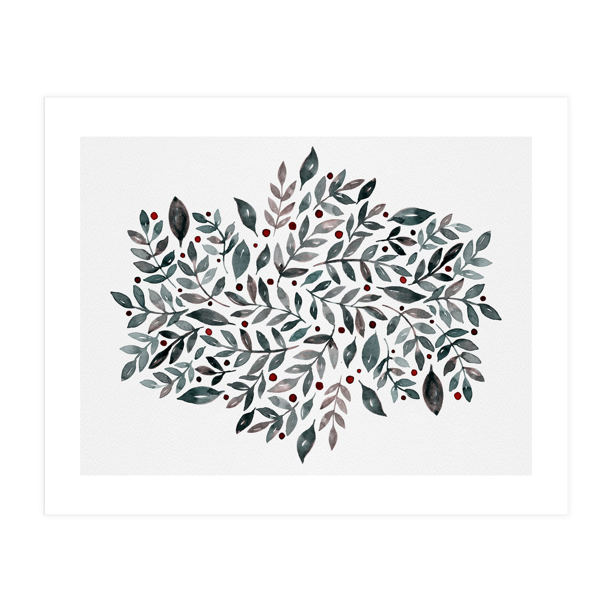 Seasonal Branches Neutral (Print Only)