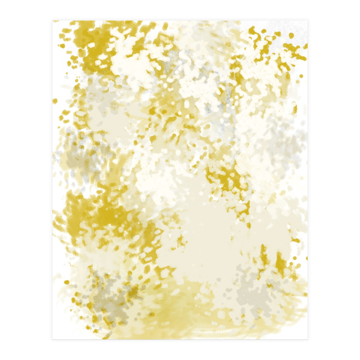 Abstract Yellow (Print Only)