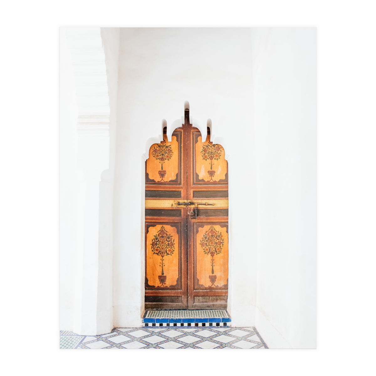 Ancient Moroccan Door (Print Only)