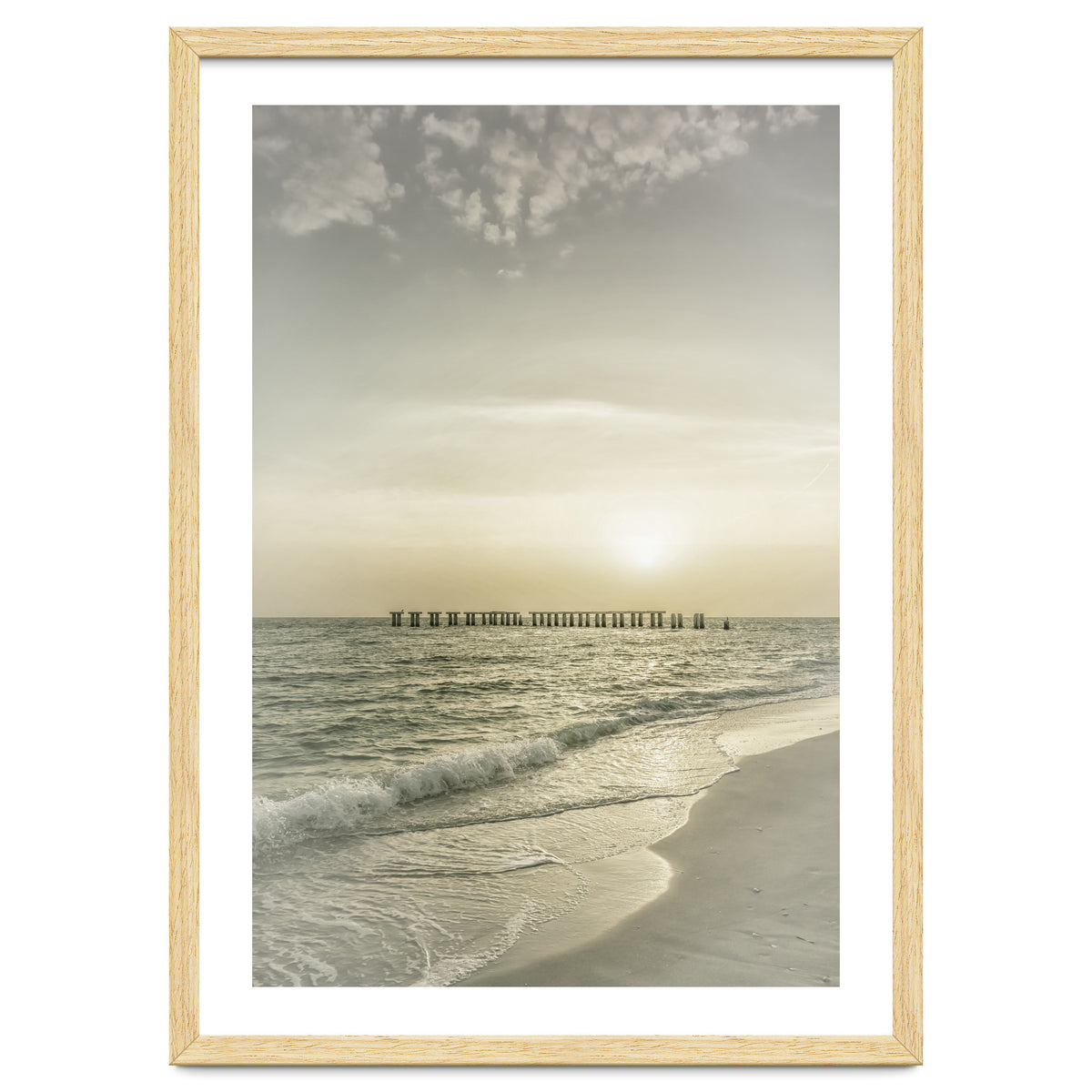 Gasparilla Island Sunset | Vintage
