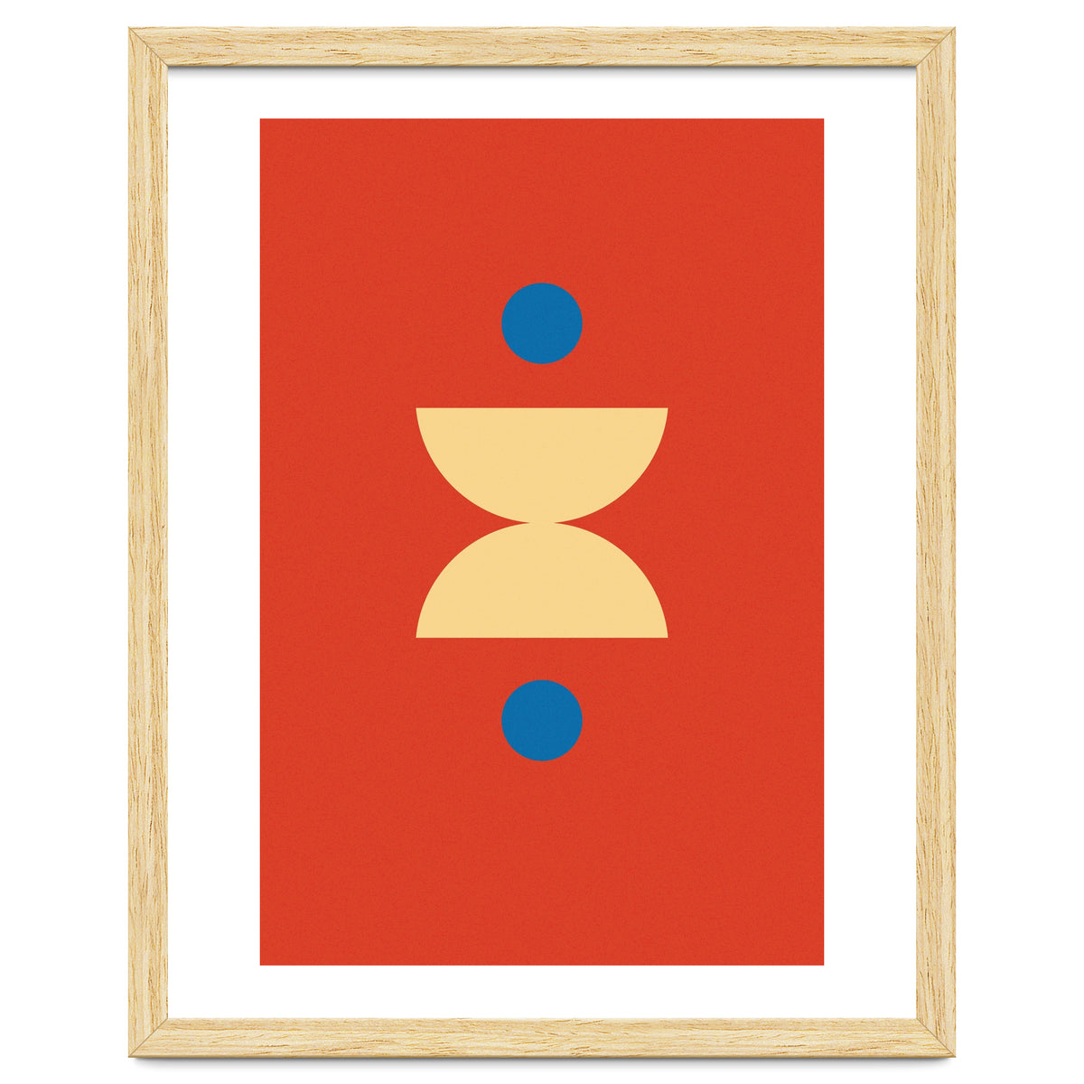 Mid Century Geometrical Print