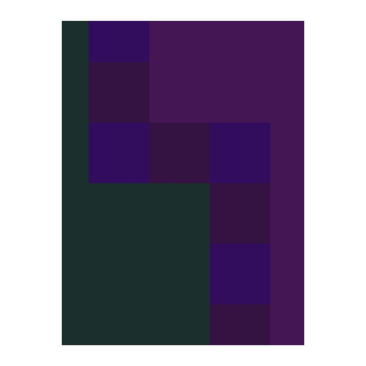 Geometric Minimalist Abstract Modern 5 (Print Only)