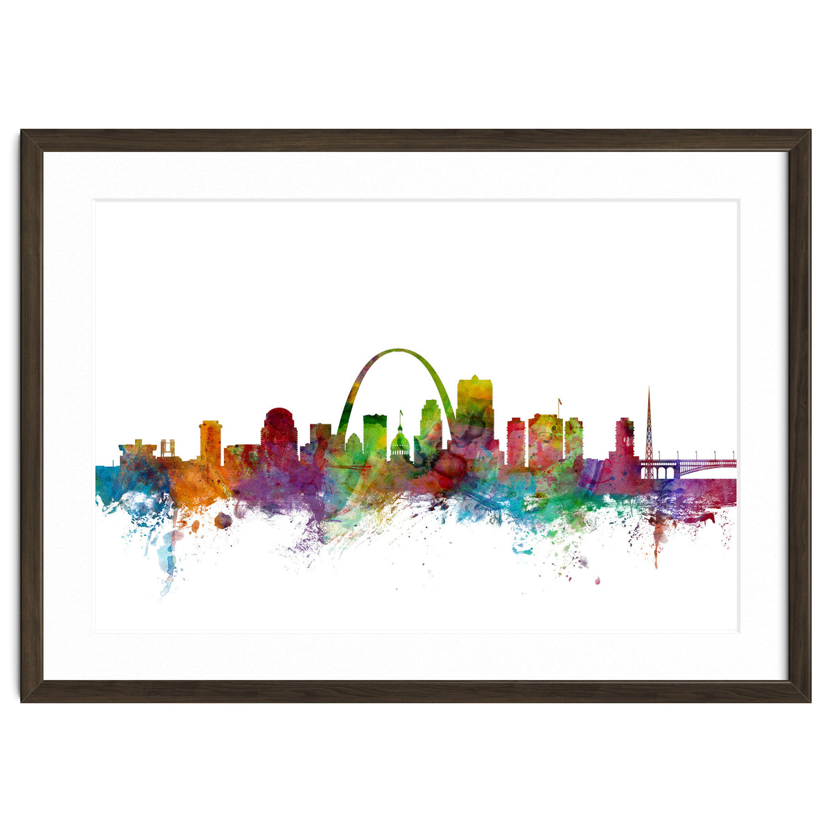 St Louis Missouri Skyline