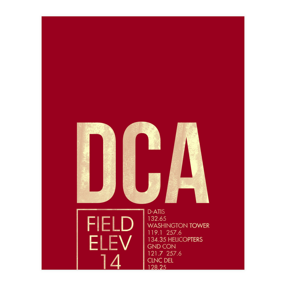 Washington Dca Atc (Print Only)