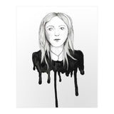 Blond dripping girl (Print Only) thumbnail