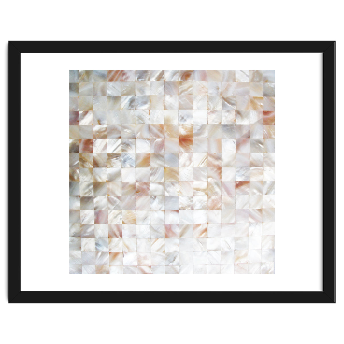 Mother of Pearl, Exotic Tiles Photography, Neutral Minimal Geometrical Graphic Design