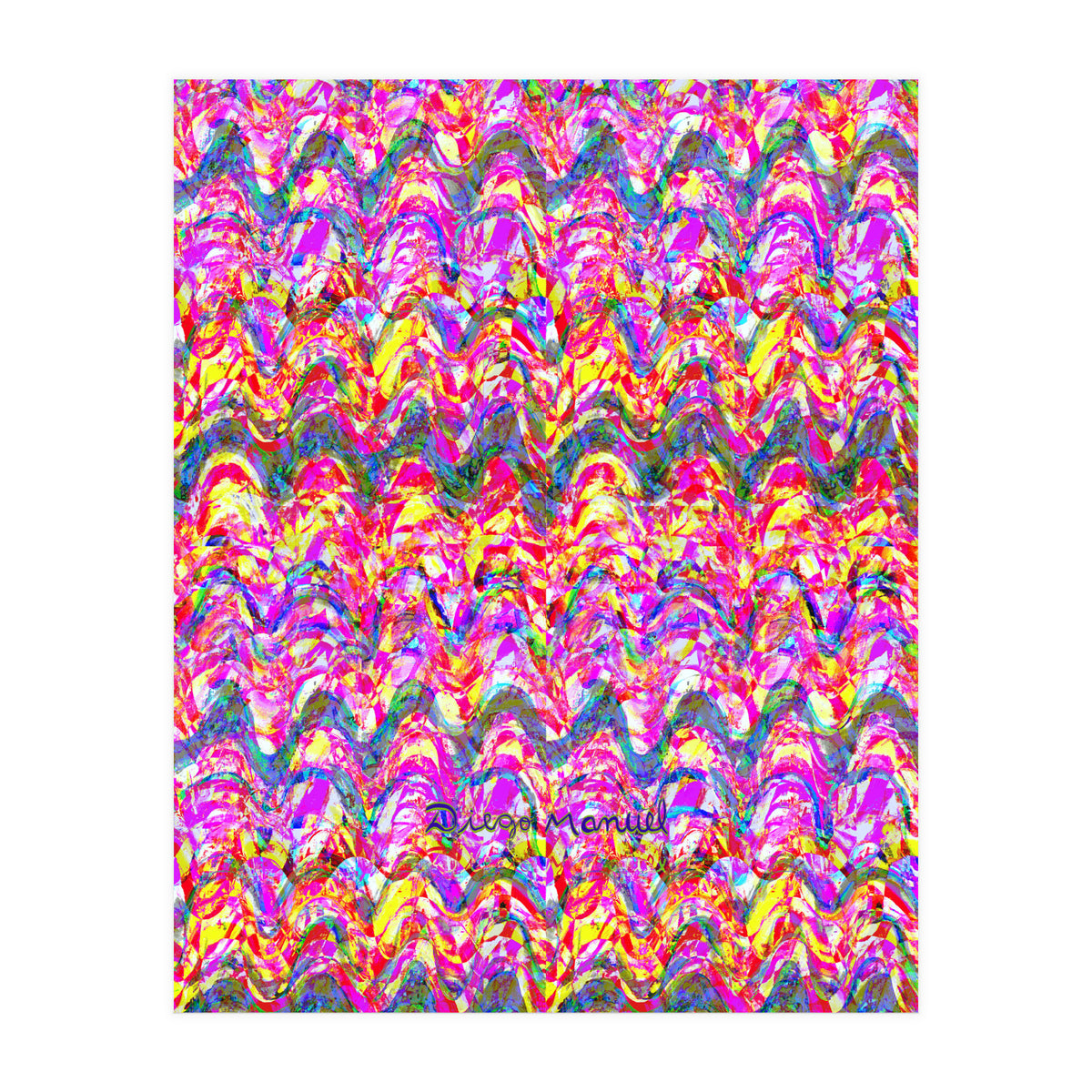 Pop abstract color full (Print Only)