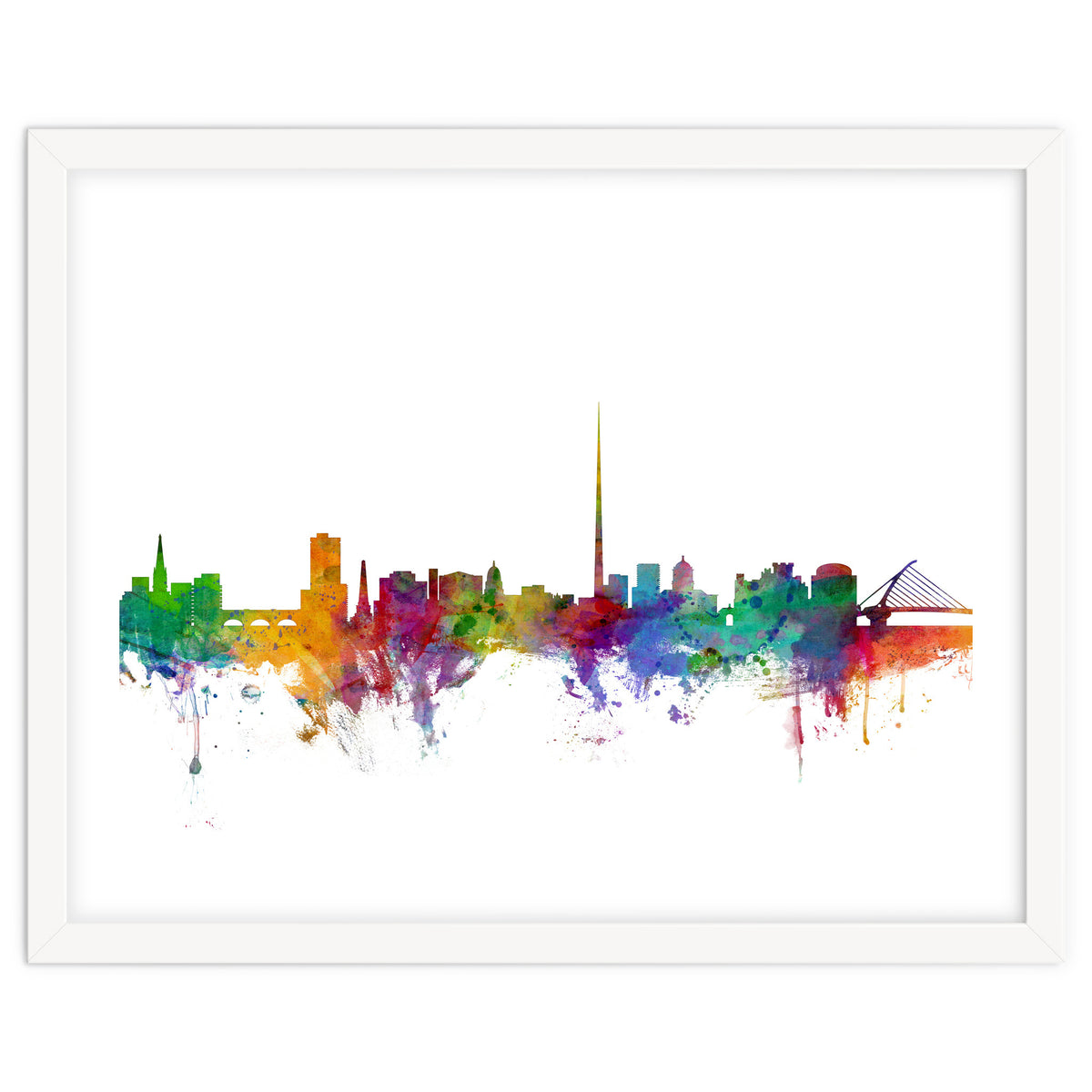 Dublin Ireland Skyline