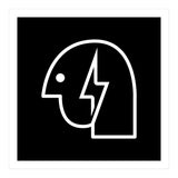 Head Lightning_Black (Print Only) thumbnail
