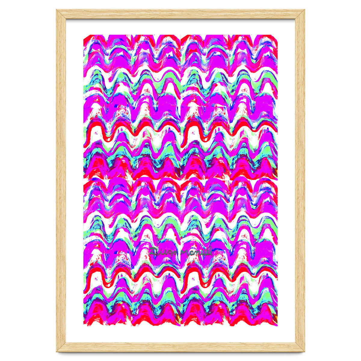 Pop abstract color full