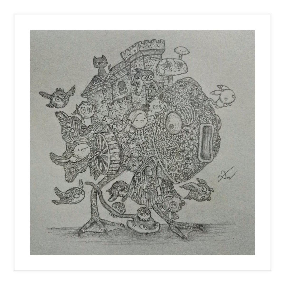 Doodle 152: Nioshca Bay Rover (Print Only)