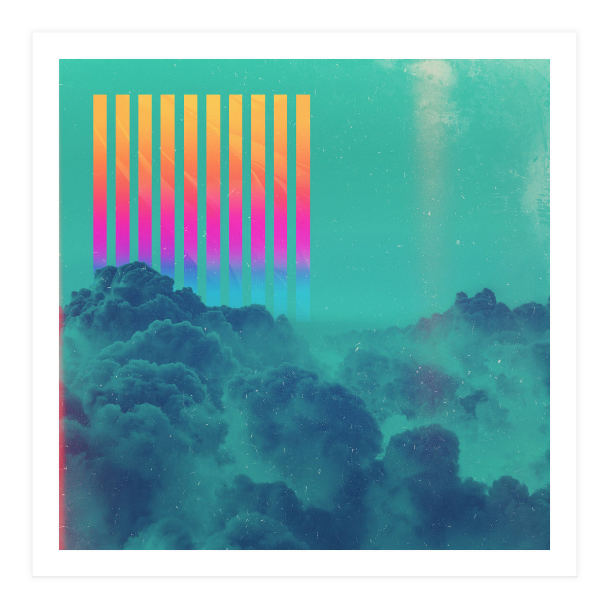 Striped Sky  (Print Only)