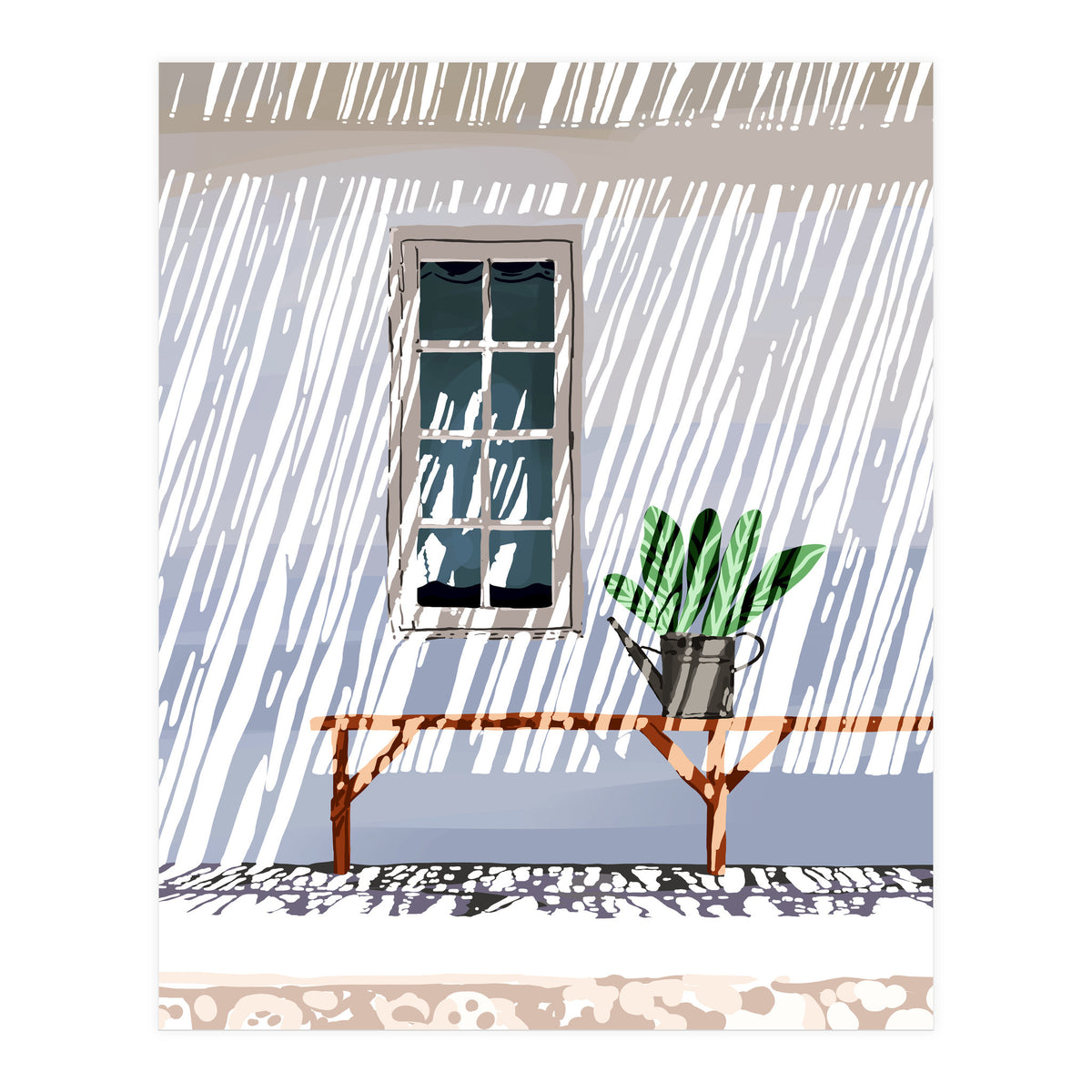 A Slow Sunday (Print Only)